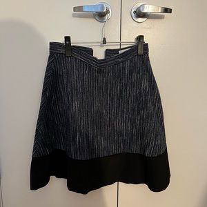 Sandro Tweed A-Line Skirt